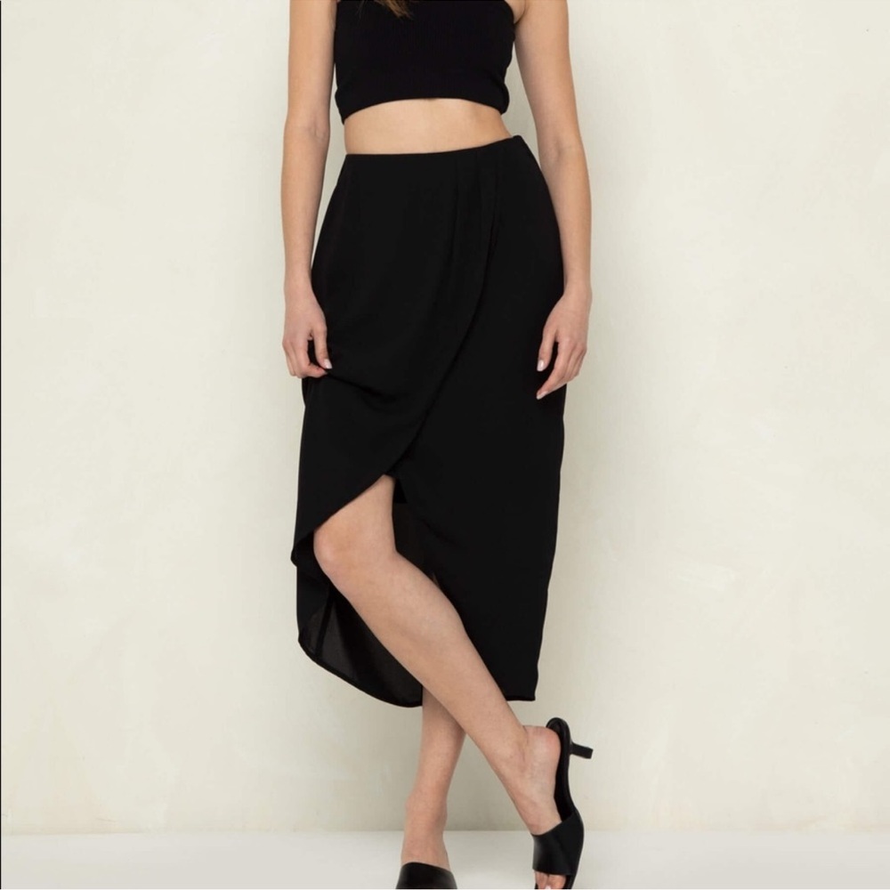 Oak and Fort Midi Tulip Skirt